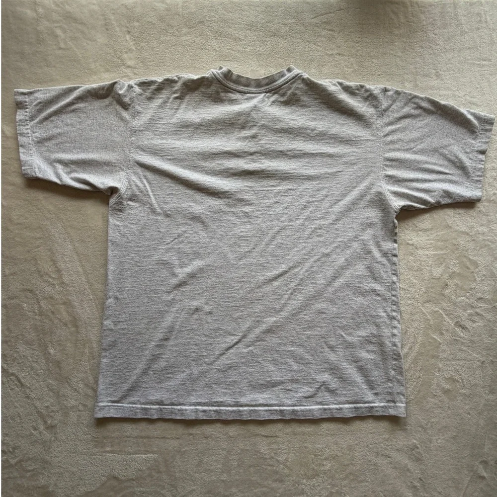 Carhartt Gray Vintage 90s Henley Pocket T-Shirt Mens L Good